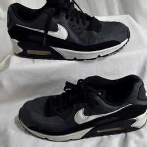 Nike Air Max Black and White Shoes